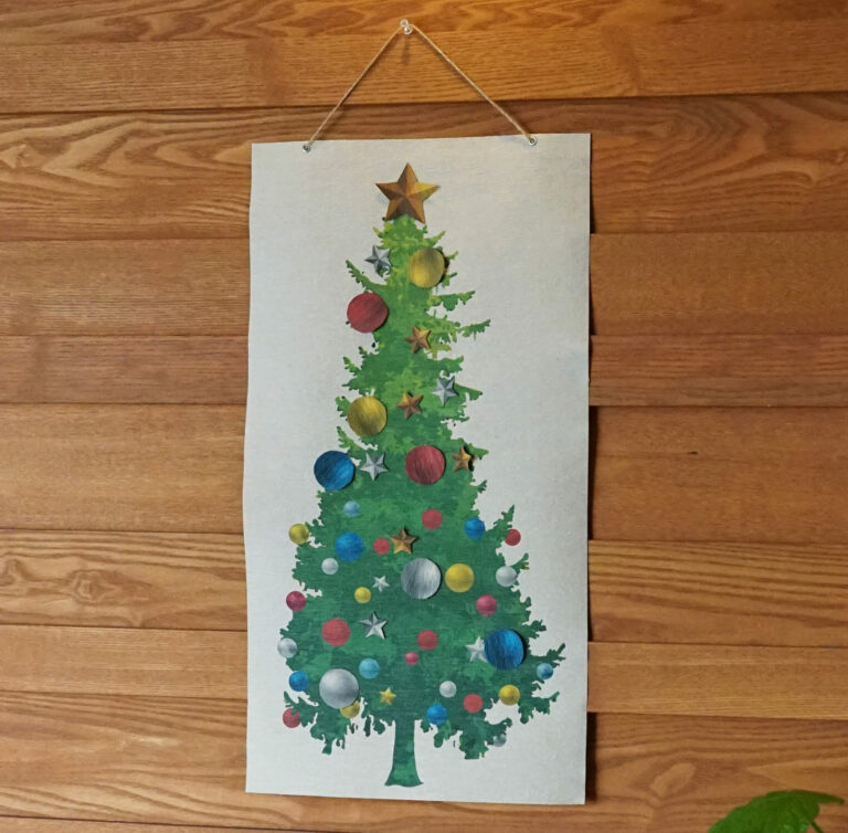 壁掛けができるクリスマスタペストリーミニサイズが登場！！